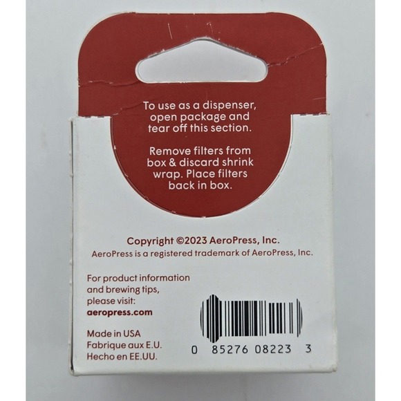 AeroPress Micro Filters Paper 350 Pack Made USA Coffee Makers Biodegradable New - Picture 6 of 7